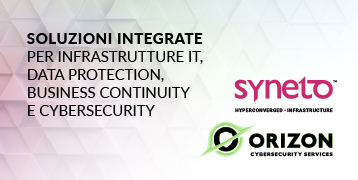 Syneto-Orizon - Soluzioni integrate per cybersecurity -›
